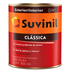 SUVINIL LATEX CLASSICA BRANCO NEVE 3,600 LITROS - DEPOSITO CENTRAL 