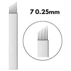 Lâmina 07 Flex 0.25mm - 10un | Dermablading - DERMABLADING