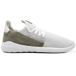 Tênis Caminhada Superconfortável Mesh Branco - KRN SHOES | Calçados Casuais