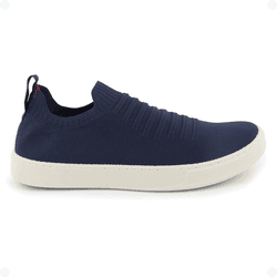 Tênis Masculino Knit Azul Marinho - KRN SHOES | Calçados Casuais