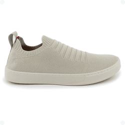 Tênis Masculino Knit Bege - KRN SHOES | Calçados Casuais