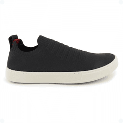 Tênis Masculino Knit Preto - KRN SHOES | Calçados Casuais