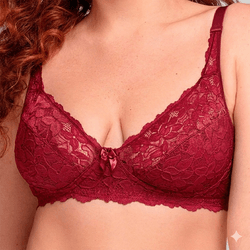 SUTIA ANATOMICO RENDADO BAROLO - Dilady Lingerie