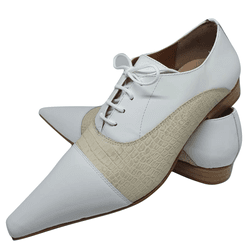 Sapato Masculino Italiano em Couro Social Executiv... - Di Paolo Sapatos Masculinos