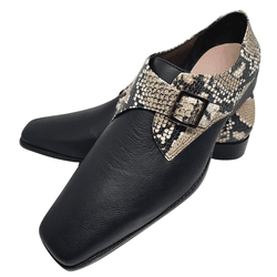 Sapato Masculino Italiano em Couro Social Executiv... - Di Paolo Sapatos Masculinos