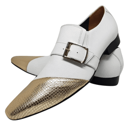 Sapato Masculino Italiano em Couro Social Executiv... - Di Paolo Sapatos Masculinos