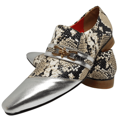 Sapato Masculino Italiano em Couro Social Executiv... - Di Paolo Sapatos Masculinos