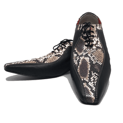 Sapato Masculino Italiano em Couro Social Executiv... - Di Paolo Sapatos Masculinos