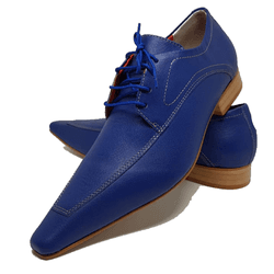 Sapato Masculino Italiano em Couro Social Executiv... - Di Paolo Sapatos Masculinos