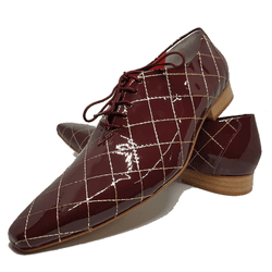 Sapato Masculino Italiano em Couro Social Executiv... - Di Paolo Sapatos Masculinos
