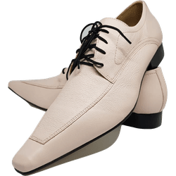 Sapato Masculino Italiano em Couro Social Executiv... - Di Paolo Sapatos Masculinos