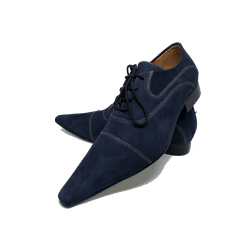 Sapato Masculino Italiano em Couro Social Executiv... - Di Paolo Sapatos Masculinos