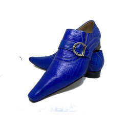 Sapato Masculino Italiano em Couro Social Executiv... - Di Paolo Sapatos Masculinos