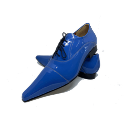 Sapato Masculino Italiano em Couro Social Executiv... - Di Paolo Sapatos Masculinos
