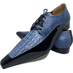 Sapato Masculino Italiano em Couro Social Executiv... - Di Paolo Sapatos Masculinos