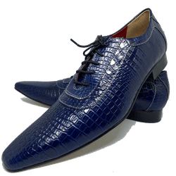 Sapato Masculino Italiano em Couro Social Executiv... - Di Paolo Sapatos Masculinos