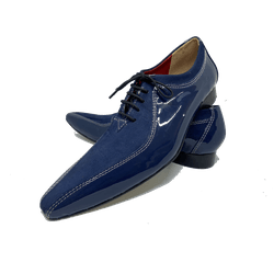 Sapato Masculino Italiano em Couro Social Executiv... - Di Paolo Sapatos Masculinos