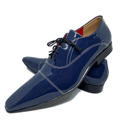 Sapato Masculino Italiano em Couro Social Executiv... - Di Paolo Sapatos Masculinos