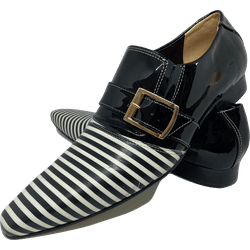 Sapato Masculino Italiano em Couro Social Executiv... - Di Paolo Sapatos Masculinos