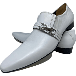 Sapato Masculino Italiano em Couro Social Executiv... - Di Paolo Sapatos Masculinos