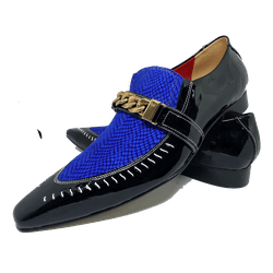 Sapato Masculino Italiano em Couro Social Executiv... - Di Paolo Sapatos Masculinos