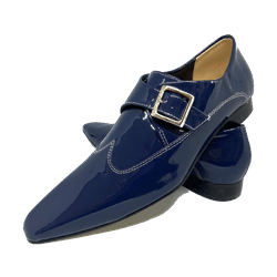 Sapato Masculino Italiano em Couro Social Executiv... - Di Paolo Sapatos Masculinos