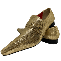 Sapato Masculino Italiano em Couro Social Executiv... - Di Paolo Sapatos Masculinos
