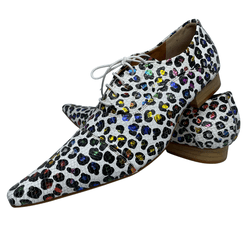 Sapato Masculino Italiano em Couro Social Executiv... - Di Paolo Sapatos Masculinos