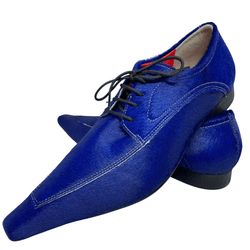 Sapato Masculino Italiano em Couro Social Executiv... - Di Paolo Sapatos Masculinos