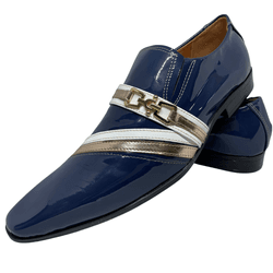 Sapato Masculino Italiano em Couro Social Executiv... - Di Paolo Sapatos Masculinos