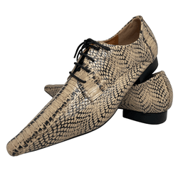 Sapato Masculino Italiano em Couro Social Executiv... - Di Paolo Sapatos Masculinos