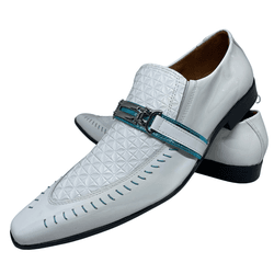 Sapato Masculino Italiano em Couro Social Executiv... - Di Paolo Sapatos Masculinos