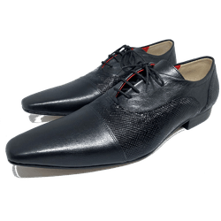 Sapato Masculino Italiano em Couro Social Executiv... - Di Paolo Sapatos Masculinos