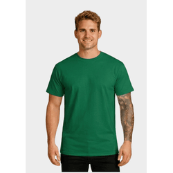 Camiseta Algodão Lisa - Verde - CAMISA-VERDE - Distribuidor de Camisetas