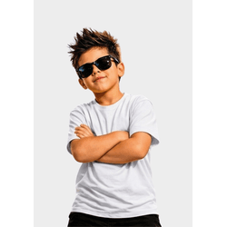 Camiseta Infantil - Branco - CAMISETE-INF-BRANCO - Distribuidor de Camisetas