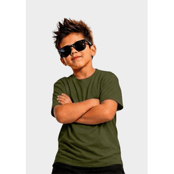 Camiseta Infantil - Verde - CAMISETA-INF-VERDE - Distribuidor de Camisetas