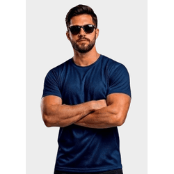 Camiseta Dry-Fit Masculino - Azul Marinho - DRYFIT... - Distribuidor de Camisetas