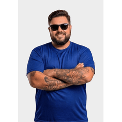 Camiseta Dry-Fit Plus Size - Azul Royal - DRYFIT-P... - Distribuidor de Camisetas