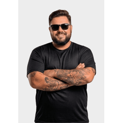 Camiseta Dry-Fit Plus Size - Preto - DRYFIT-PLUS-P... - Distribuidor de Camisetas