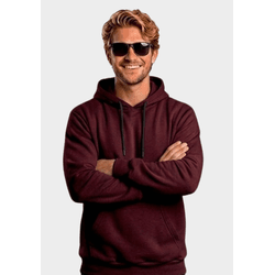 Moletom Ganguru - Bordo - MOLETOM-BORDO - Distribuidor de Camisetas