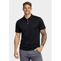 Camiseta Polo Masculina - Preto - POLO-PRETO - Distribuidor de Camisetas
