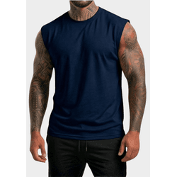 Regata Machão - Azul Marinho - REGATA-MARINHO - Distribuidor de Camisetas