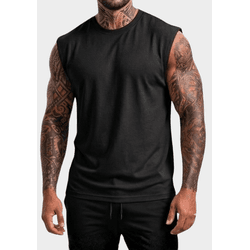 Regata Machão - Preto - REGATA-PRETA - Distribuidor de Camisetas