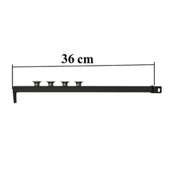 Kit Churrasqueira Bafo Gas Alta Pressão 36cm - 352 - DISTRELD