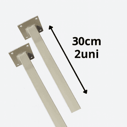 Suporte Grapa Reforçada Para Pia Ou Bancada 30cm P... - DISTRELD
