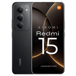 Redmi 15 128gb 6gb ram preto - 001 - DISTRIBUIDORDECELULARES