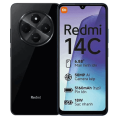 Redmi 14C 256gb 8gb ram NFC preto - 001 - DISTRIBUIDORDECELULARES