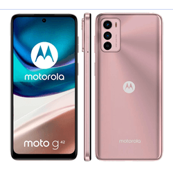 Motorola Moto G42 128GB, 4GB RAM - Rosé - 051 - DISTRIBUIDORDECELULARES