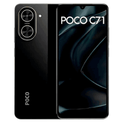Xiaomi Poco C71 128gb 4gb ram preto - 001 - DISTRIBUIDORDECELULARES