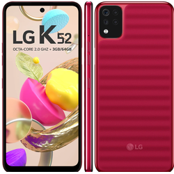 LG K52 64G 3 Ram - Vermelho - 029 - DISTRIBUIDORDECELULARES